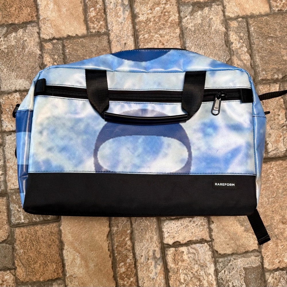 RAREFORM Blue Cloud Print Travel Backpack